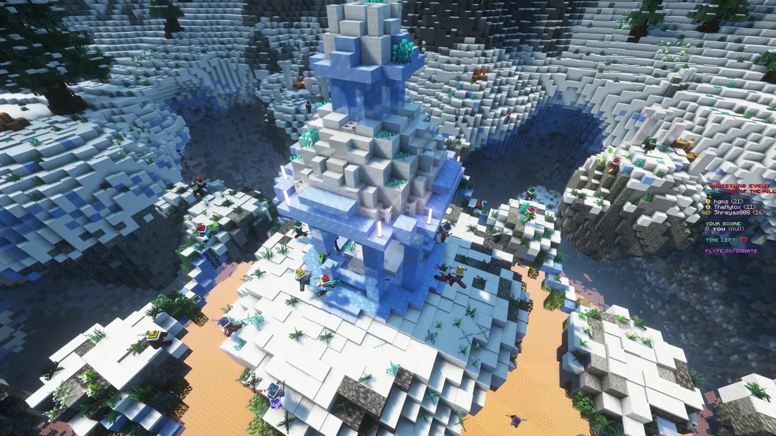 The Tree Decorating arena